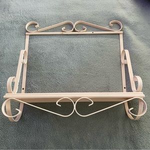 Vintage Metal Wall Shelf